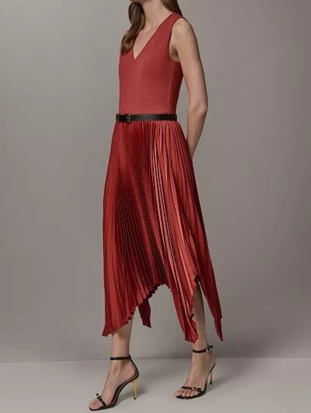 Donna Karan New YorkWomen's V-Neck Dress